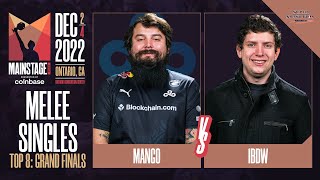 Mang0 Falco vs iBDW Fox  GRAND FINALS Melee Top 8  Mainstage 2022 [upl. by Yleme]