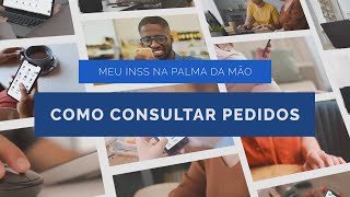 Meu INSS Como consultar meus pedidos [upl. by Roxy]