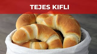 Tejes kifli videó recept [upl. by Yelrak320]