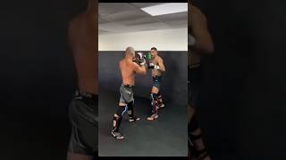 Sean Strickland vs Alex Pereira SPARRING [upl. by Nesnah345]