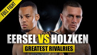 Regian Eersel vs Nieky Holzken  ONE Championships Greatest Rivalries [upl. by Shuma569]