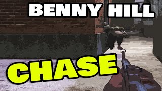 BENNY HILL CHASE [upl. by Alaunnoif]