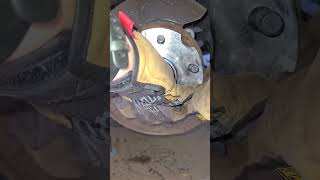 2010 Toyota RAV4 FWD rear wheel bearing replacement diycarrepair toyotarav4 wheelbearing diy [upl. by Grogan]