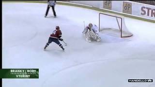 Mikael Granlund Sweet Shootout goal against Slavia Prague  European Trophy 2011 [upl. by Naghem]