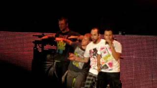 Backstreet Boys  Straight Through My Heart Bloopers Live  Molson Amphitheatre Toronto 81410 [upl. by Aggappe]