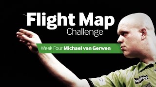 The Flight Map Challenge darts quiz  Episode 4  Michael van Gerwen [upl. by Eissed]