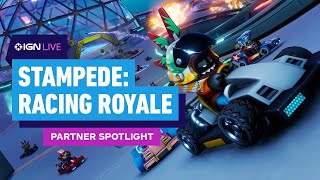 Stampede Racing Royale  Partner Spotlight  IGN Live [upl. by Persse89]