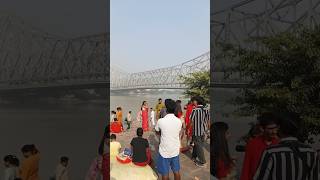 Howrah bridge Howrah pull shorts viralvideo howrahbridge [upl. by Sitra609]