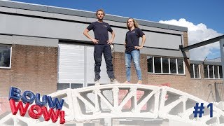 3Dbetonprinten  BOUW WOW 🤩1 [upl. by Armelda]