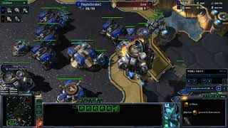 StarCraft II  TVP  3Gate Proxy Zealot Rush Defense Micro  Interactive Highlights in the comments [upl. by Lerrehs]