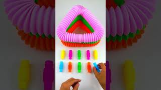 creative ASMR satisfying sound MINI 🆚 BIG POP relaxing diy satisfy asmrsound satisfyingvideos [upl. by Feledy]