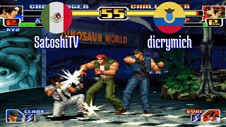 FT5 kof99 SatoshiTV MX vs dicrymich EC King of Fighters 99 Fightcade Jun 12 [upl. by Ile325]