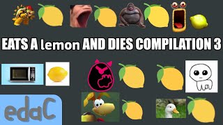 eats a lemon and dies compilation 3 [upl. by Aleihs]