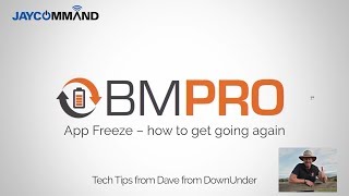 TechTip 14 What To Do If Your App Freezes  JAYCOMMAND™  RVGenius [upl. by Onihc]