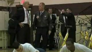 VP Visits Seymour Johnson AFB [upl. by Prosser912]