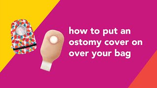 Spoonie Threads  How To Put An Ostomy Cover On Over Your Bag [upl. by Ernaldus]