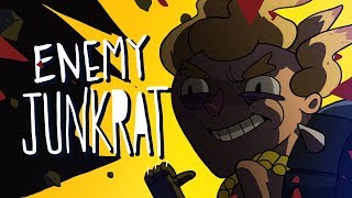 ENEMY JUNKRAT OVERWATCH ANIMATION [upl. by Bonnell]