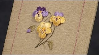 Stumpwork Embroidery Course with Kelley Aldridge – Part 1 Taster Video [upl. by Kellby184]