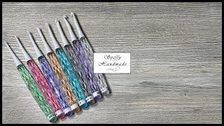 Reviewing Beautiful Crochet Hook Set from Temu [upl. by Triplett]