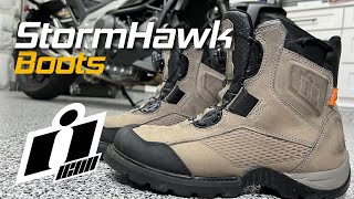 An HONEST Review of Icon Stormhawk Motorcycle Boots  Cruisemans Reviews [upl. by Ifar]