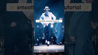 Michael Jackson  smooth criminal tutorial 🕴️✨ [upl. by Iatnahs930]