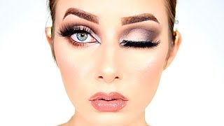 Easy Smokey Eye Makeup Look For Hooded Eyes  Eye Makeup Tutorial [upl. by Tenaej]