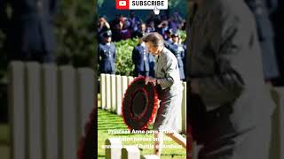 Princess Anne pays tribute to fallen heroes on 80th anniversary of Battle of Arnhem [upl. by Lawlor]