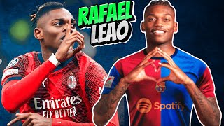 RAFAEL LEAO  WELCOME TO BARCELONA SKILLS GOALS ASSISTS 4K [upl. by Erapsag829]