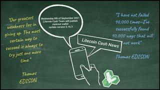 LiteCoin Cash Development update  Wallet update v0163  Hive12  MinotaurX  CPU miningSHA256 [upl. by Enilesoj]