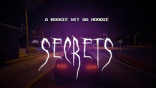 a boogie wit da hoodie  secrets  sped up  lyrics [upl. by Adaha21]