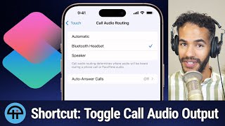 Simplify Your iPhone Call Audio Settings with This Shortcut [upl. by Ylrahc516]