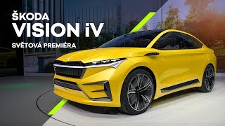 ŠKODA VISION iV – Světová premiéra [upl. by Dodds773]