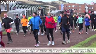 Silvesterlauf in Westerland auf Sylt [upl. by Htebsil]