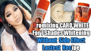 HOW TO MIX CARO WHITE LOTION Skin Whitening 7 ShadeUse Caro White Without Side Effectskinwhitening [upl. by Leoj]