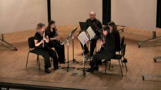 Deslandres Three Pieces for Woodwind Quintet  III Finale [upl. by Pauiie]