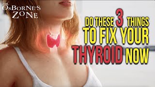 Cure for Thyroid Disease Discovered 2024  Dr Osbornes Zone [upl. by Kippie829]