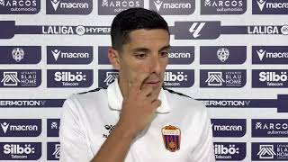 Declaraciones de Fran Gámez tras el Levante UD  CD Eldense 31 [upl. by Oelak60]