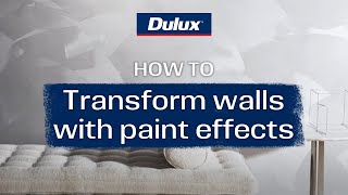 How to use Dulux Design Metallic amp Pearl Effect  Dulux Design Paint [upl. by Bethany]