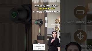 Smart Door Knob Fingerprint Door Lock Smart Lock Biometric Door Lock Fingerprint Door shorts [upl. by Sommer]