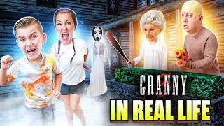 GRANNY 3 IN REAL LIFE FUNhouse Family ALL NEW ITEMS and HOUSE [upl. by Lemhaj]