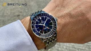 Breitling Navitimer automatic GMT 41 mm black [upl. by Vidda]