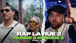 Ego disst eigenes Team 👀 Runde 2 Folge 4  KC Rebell Reaction Rap La Rue 2 💯 [upl. by Rehsu131]