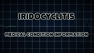 Iridocyclitis Medical Condition [upl. by Lantha]