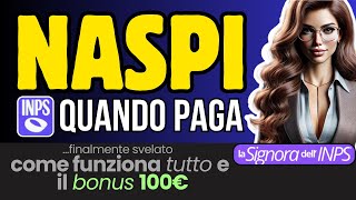 Pagamenti NASPI come funziona e il Bonus 100€ [upl. by Prober]