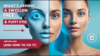 How to Fix the Swollen Face Facial Puffiness and Puffy Eyes [upl. by Stander]