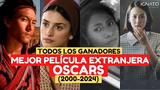 OSCARS GANADORES A MEJOR PELICULA EXTRANJERA 20002024 [upl. by Mera634]