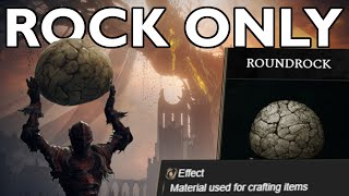 Can you beat Elden rings DLC with only materials ROUNDROCK ONLY [upl. by Stokes]