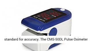 ClinicalGuard CMS 50DL Fingertip Pulse Oximeter Review [upl. by Anieral]