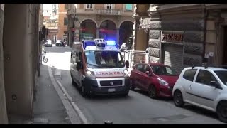 Ambulanza Croce Bianca Bolzaneto in emergenza  Ambulance in emergency [upl. by Airom]