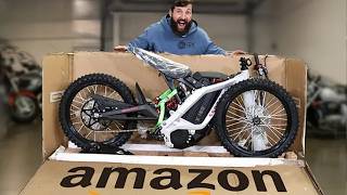 I BOUGHT the CHEAPEST ELECTRIC dirt bike on Amazon [upl. by Fiorenza962]